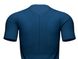 TRAIL HALF-ZIP FITTED SS TOP BLUE, L