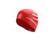 SWIM CAP RED/WHITE