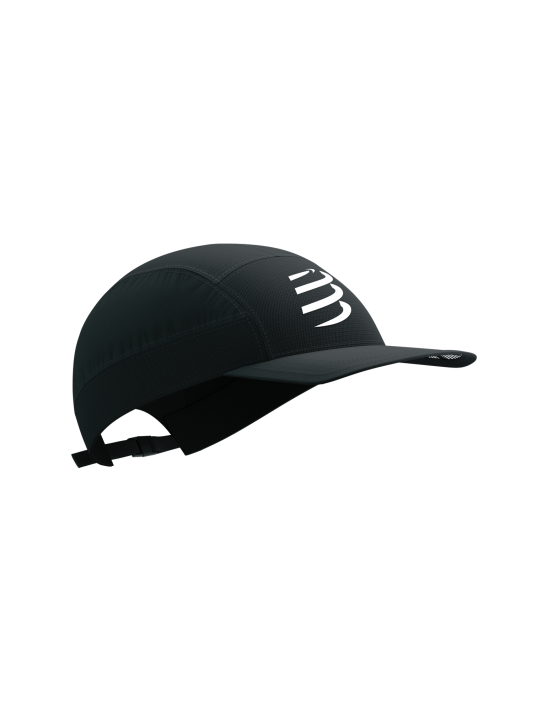 5 PANEL LIGHT CAP BLACK - COMPRESSPORT