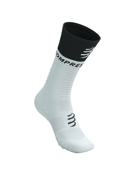 MID COMPRESSION SOCKS V2.0 WHITE/BLACK, T4