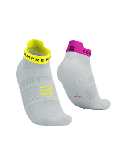 RUN LOW V4.0 WHITE/SAFE YELLOW/NEO PINK, T1