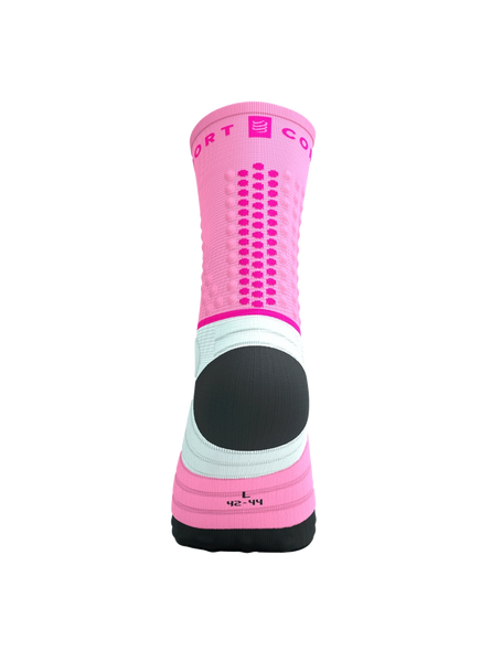 ULTRA TRAIL SOCKS V2.0, BEGONIA/NEON PINK,, T1