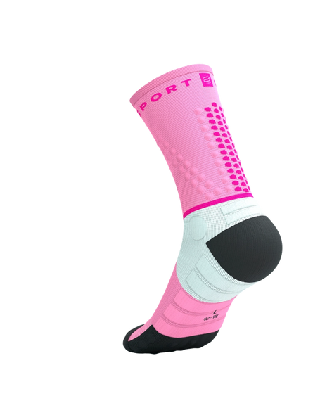 ULTRA TRAIL SOCKS V2.0, BEGONIA/NEON PINK,, T1
