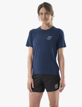 PODIUM SS TSHIRT W, BLUES, S