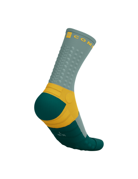 ULTRA TRAIL SOCKS V2.0, SLATE GREY/SAFFRON, T1