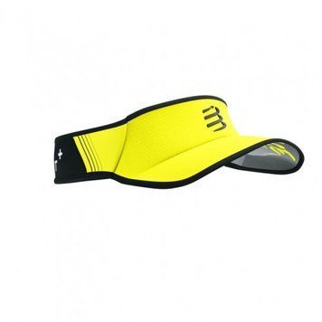 VISOR ULTRALIGHT BLACK/WHITE/SAFETY YELLOW