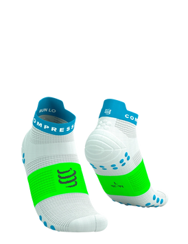 RUN LOW, V4.0 WHITE/NORSE BLUE/NEON GREEN, T1