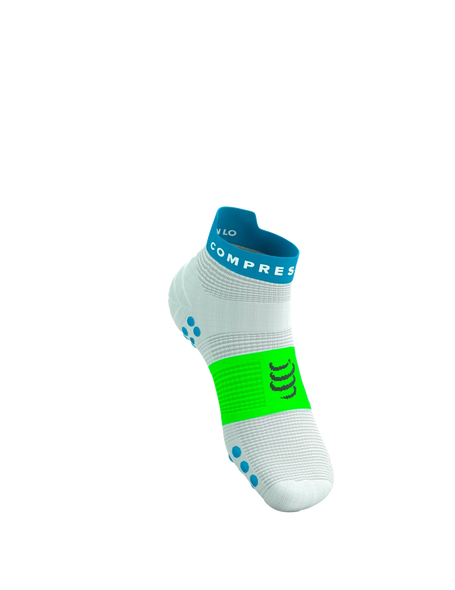 RUN LOW, V4.0 WHITE/NORSE BLUE/NEON GREEN, T1