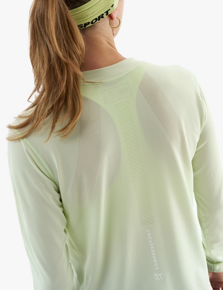 PERFORMANCE LS TSHIRT W AQUA, M
