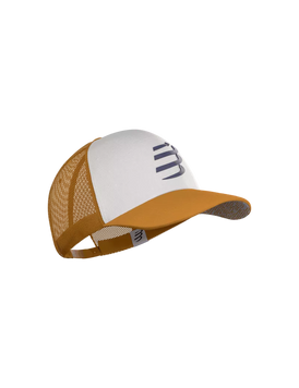 TRUCKER CAP, SUNFLOWER/GRAY