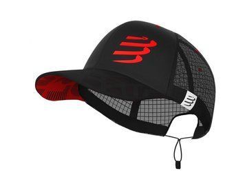 RACING TRUCKER CAP BLACK/RED