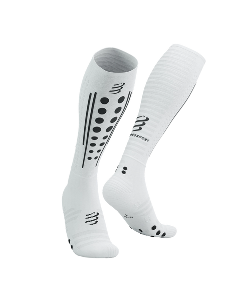 FULL SOCKS AERO 2.0, WHITE/BLACK, T2