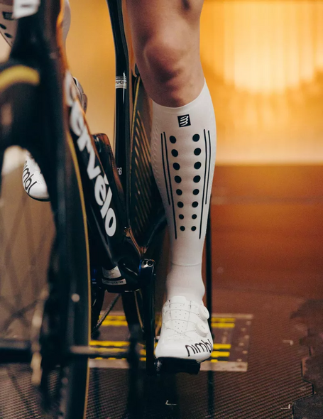 FULL SOCKS AERO 2.0, WHITE/BLACK, T2