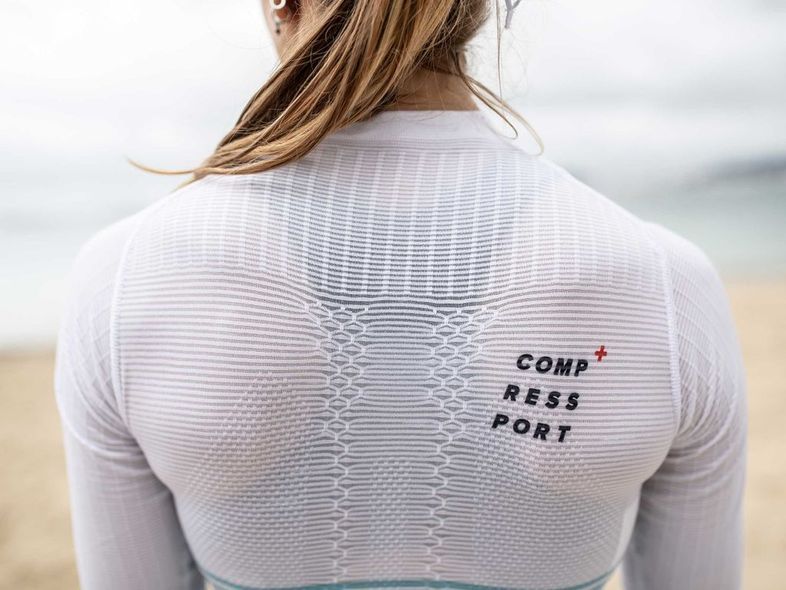 TRI POSTURAL SS TOP W WHITE, S