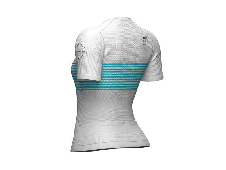 TRI POSTURAL SS TOP W WHITE, S