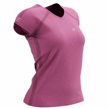 TRAINING SS T-SHIRT W DECO ROSE, XS