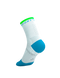 PRO MARATHON SOCKS V2.0 WHITE/NORSE BLUE/NEON GREEN, T3