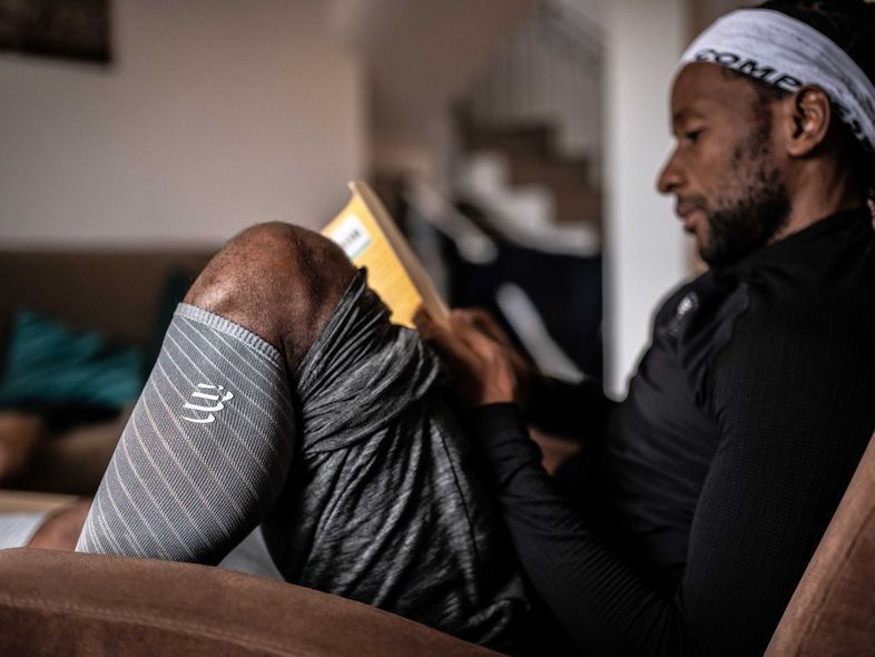 FULL SOCKS RECOVERY GREY MELANGE, 1S
