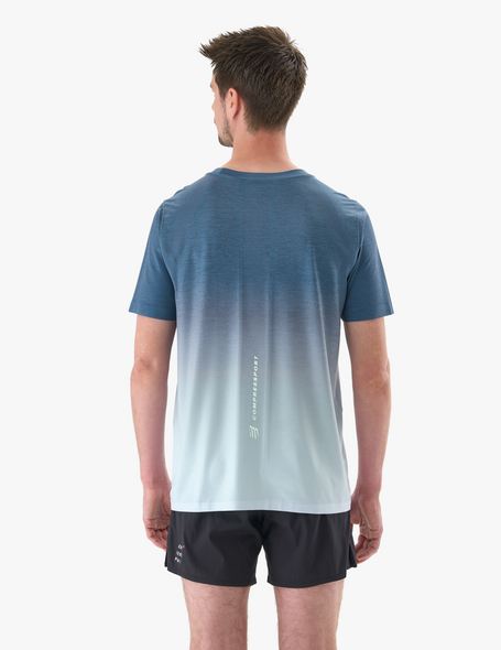 PERFORMANCE SS TSHIRT M, POSEIDON/ICE FLOW, M