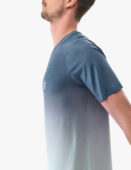 PERFORMANCE SS TSHIRT M, POSEIDON/ICE FLOW, M