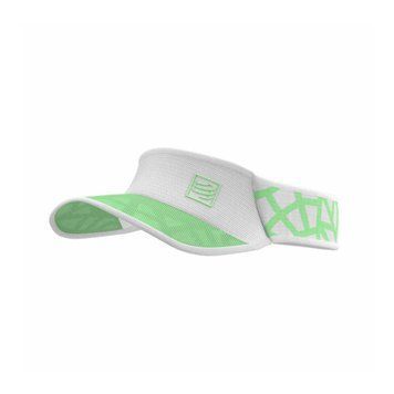 SPIDERWEB VISOR ULTRALIGHT, WHITE/PARADISE GREEN