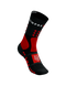 HIKING SOCKS, BLACK/CORE RED/WHITE, T2