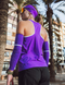 PERFORMANCE SINGLET W, LILAC, S