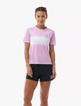 PERFORMANCE SS TSHIRT W, ORCHID/APRICOT, M