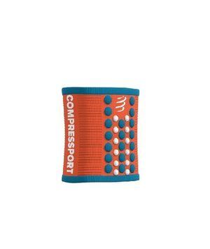 SWEAT BAND 3D.DOTS ORANGEADE/FJORD BLUE