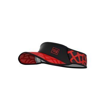 SPIDERWEB ULTRALIGHT VISOR RED BLACK