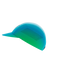 PRO RACING CAP, STAR WHITE/BLUE-GREEN