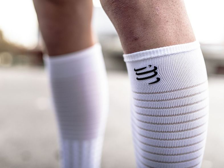FULL SOCKS RACE AND RECOVERY WHITE, 4M