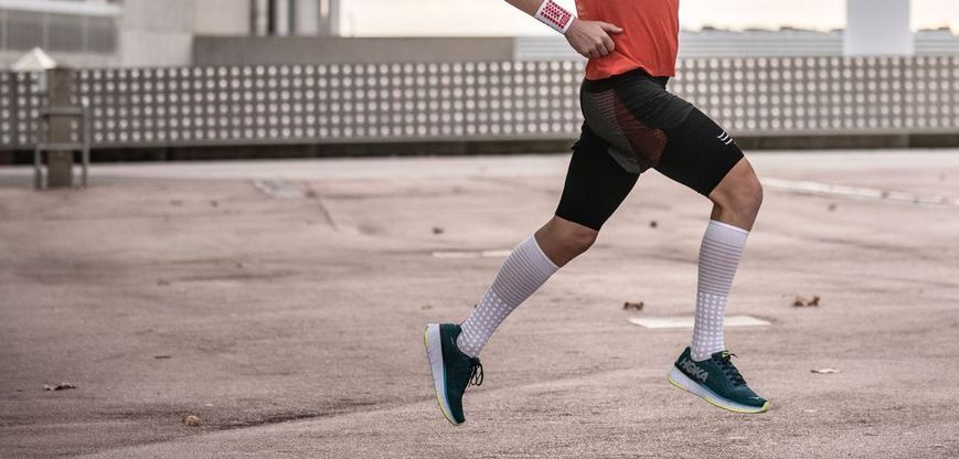 FULL SOCKS RACE AND RECOVERY WHITE, 4M