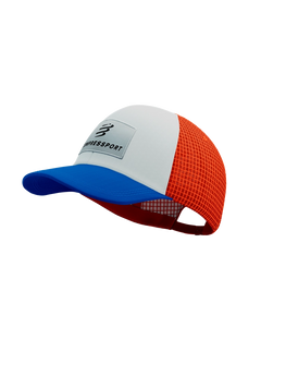 TRUCKER 6P CAP, PRINCESS BLUE/WHITE