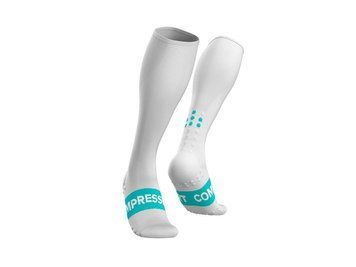 FULL SOCKS RACE OXYGEN WHITE, T1