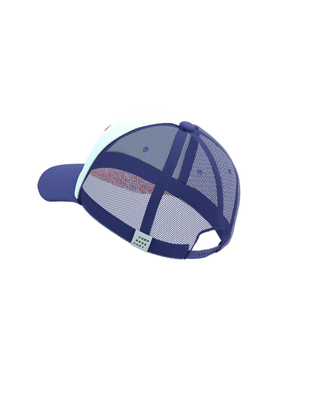 TRUCKER CAP, ORIENT BLUE/STAR WHITE