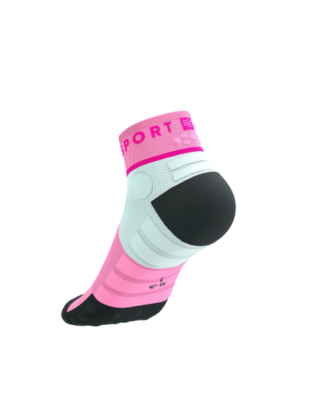 ULTRA TRAIL LOW SOCKS BEGONIA/NEON PINK, T1