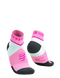 ULTRA TRAIL LOW SOCKS BEGONIA/NEON PINK, T1