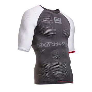 ON/OFF MULTISPORT SHIRT SS GREY WHITE, XS