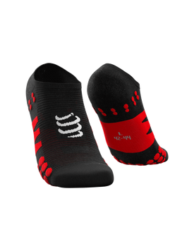 NO SHOW SOCKS BLACK/RED, T1