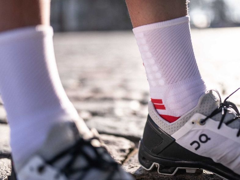 PRO MARATHON SOCKS WHITE, T3