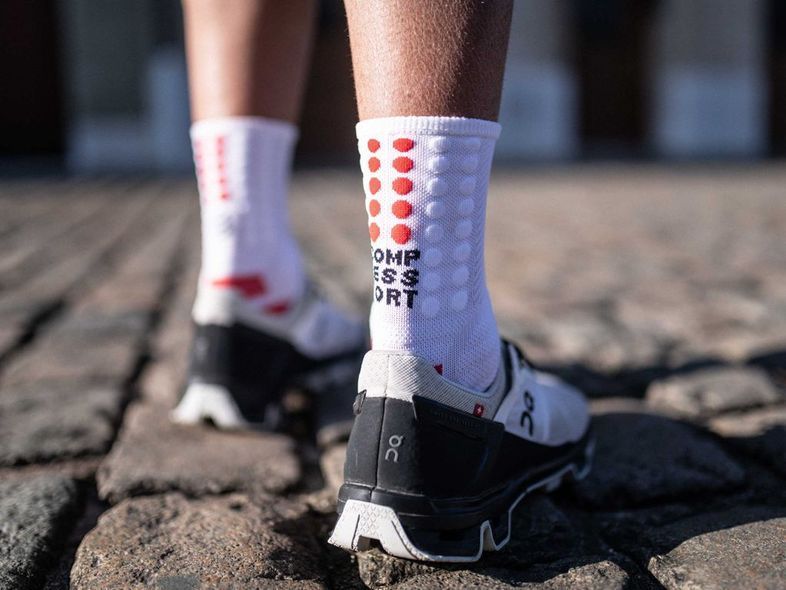 PRO MARATHON SOCKS WHITE, T3