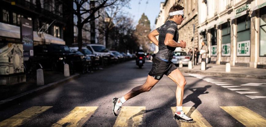 PRO MARATHON SOCKS WHITE, T3