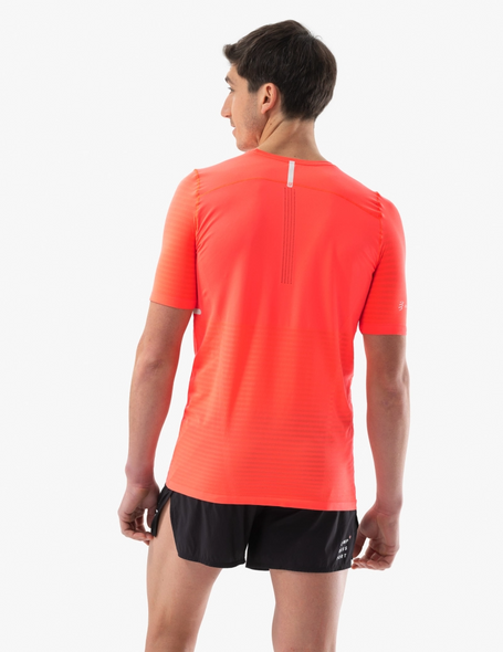 PRO RACING SS TSHIRT M, FLUO RED, L