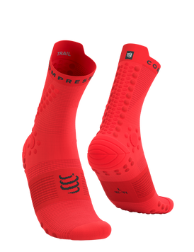 TRAIL V4.0 FLUO RED/BLACK, T1