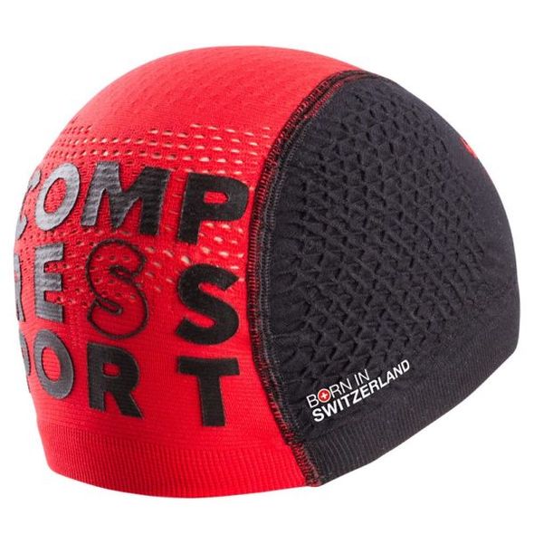 3D THERMO SEAMLESS BEANIE, BLACK/RED