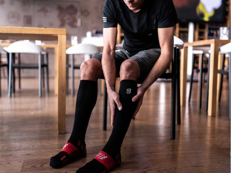 FULL SOCKS RECOVERY BLACK, 2M