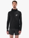 3D THERMO SEAMLESS HOODIE ZIP, BLACK, L
