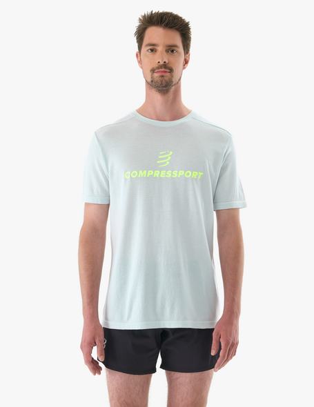 PODIUM SS TSHIRT M, ICE FLOW, M