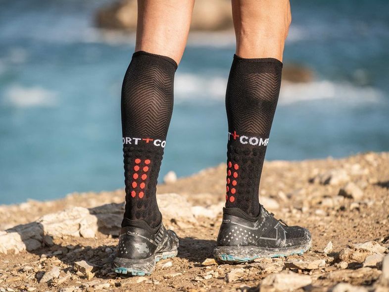 FULL SOCKS RUN BLACK, T3